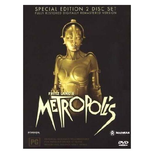Frits Lang's Metropolis DVD 1926
