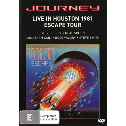 Journey: Live in Houston - The Escape Tour -1981 - DVD