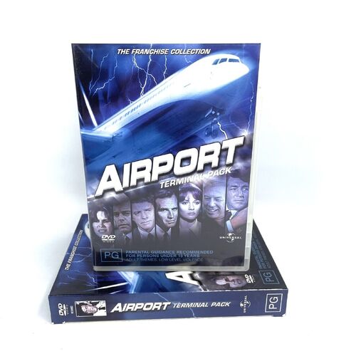 Airport Terminal Pack DVD Box Set Complete Collection 1970 VGC