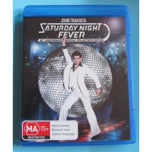 SATURDAY NIGHT FEVER BLU-RAY 30th Anniversary Edition John Travolta