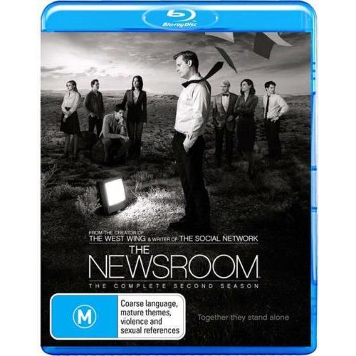 The Newsroom: Season 2 (Blu-ray, 2013, 3-Disc Set)