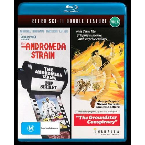 The Andromeda Strain - The Groundstar Conspiracy  blu-ray