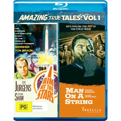 Amazing True Tales, Volume 1: I Aim at the Stars / Man on a String (Blu-ray)