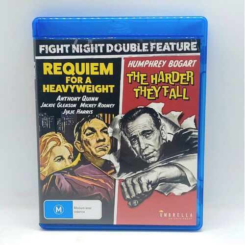 Requiem For A Heavyweight / The Harder They Fall BLU-RAY Region B Drama Boxing