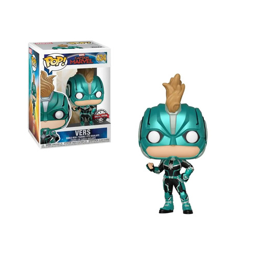 Funko Pop Captain Marvel Vers Masked #434 Vinyl Figure