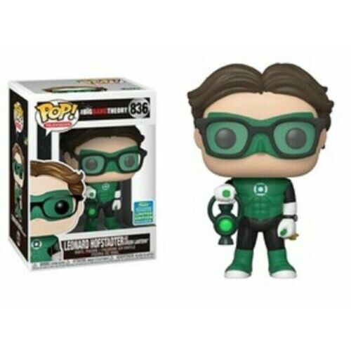 FUNKO POP THE BIG BANG THEORY #836 LEONARD HOFSTADTER as THE GREEN LANTERN VINYL