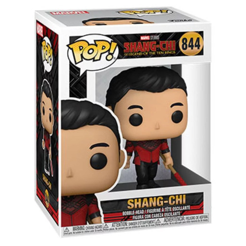 POP MARVEL VINYL FIGURE #844: Shangi-Chi with Staff: Shang-Chi & Legend of the Ten Rings