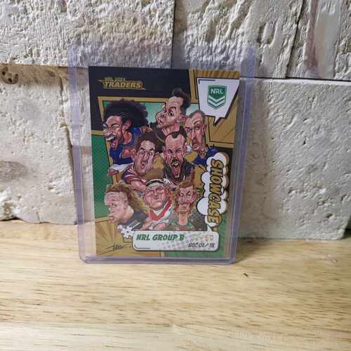 2024 NRL TRADERS TITANIUM SHOWCASE GROUP A&B CASE CARD 32/60