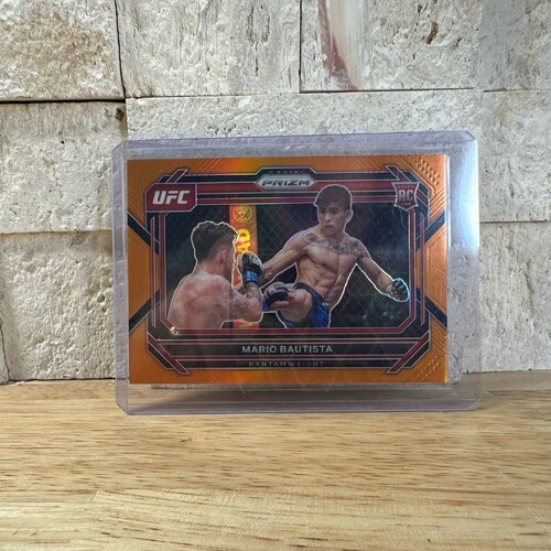 Mario Bautista #17 2023 UFC Prizm Orange 44/99